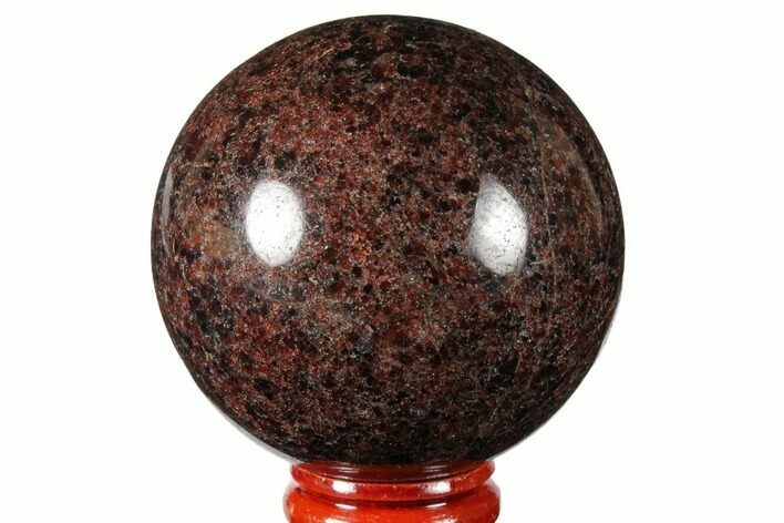2.4" Polished Garnetite (Garnet) Sphere - Madagascar
